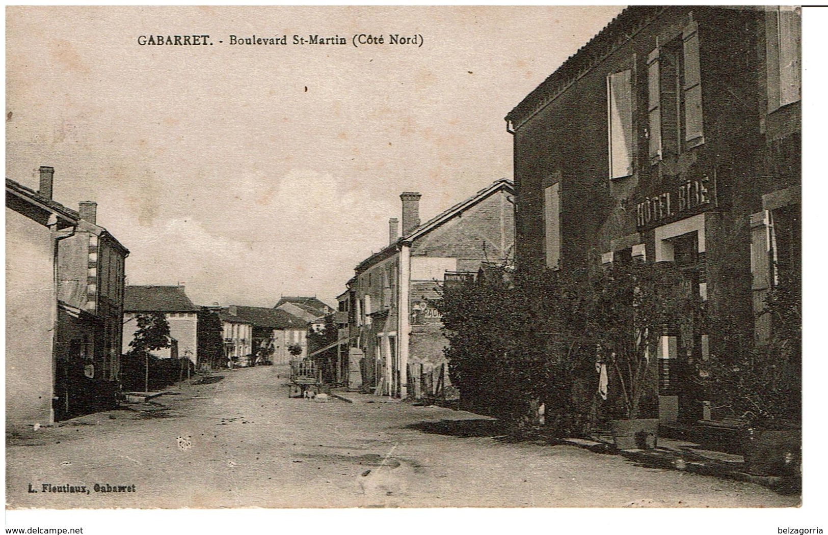 GABARRET  -  Boulevard St.Martin  ( Côté Nord ) - Gabarret