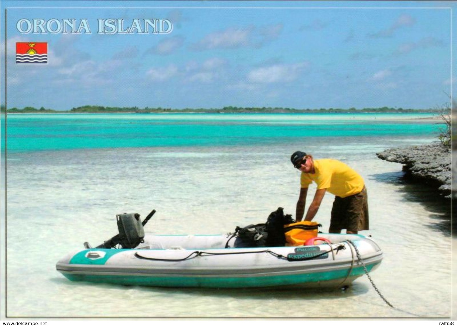 1 AK Kiribati * Orona Island (früher Hull Island) - Das Zweitgrößte Atoll Der Kiribatischen Phoenixinseln * - Kiribati