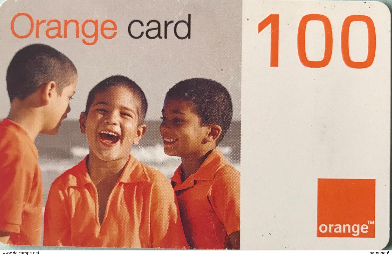 DOMINICAINE  -  Recharge ORANGE  -  Card 100 - Dominicana