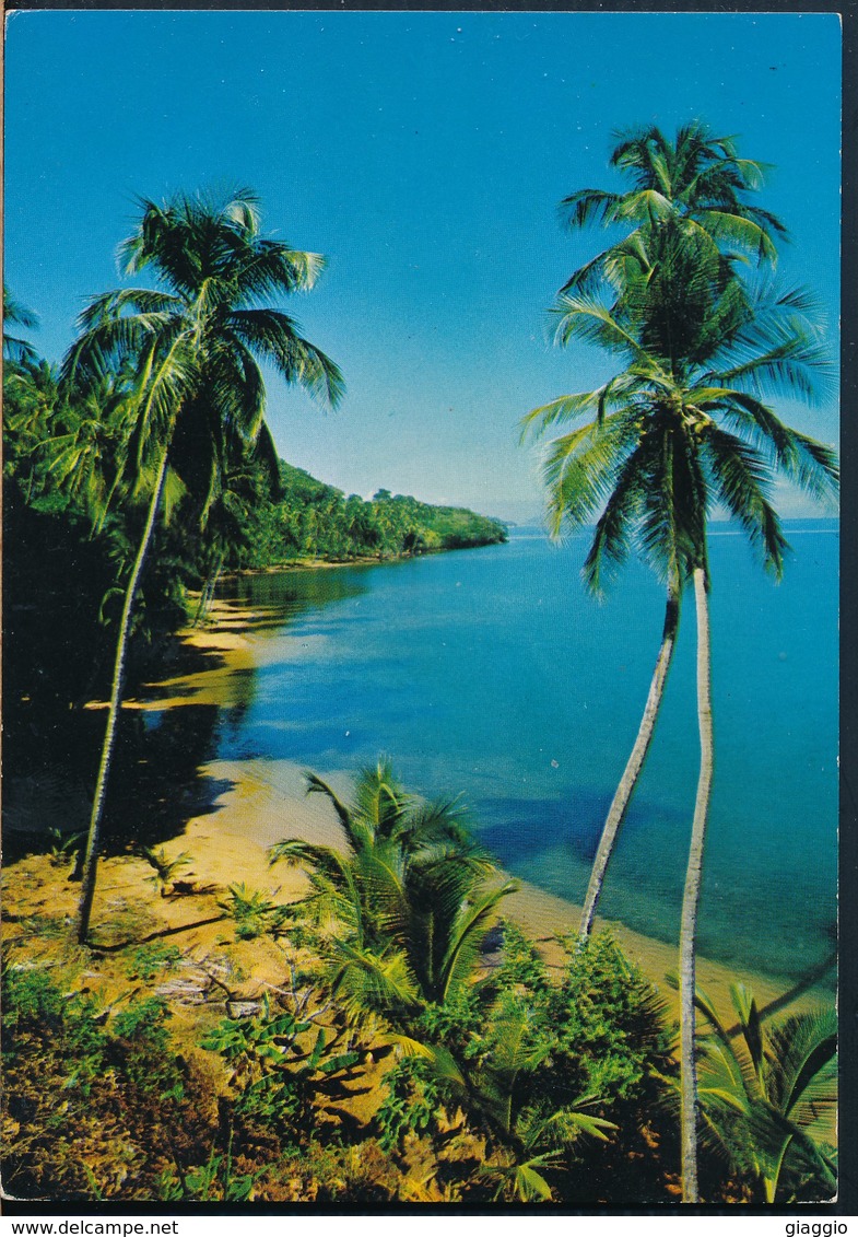 °°° 19228 - VENEZUELA - PLAYA CARIBE - 1980 With Stamps °°° - Venezuela