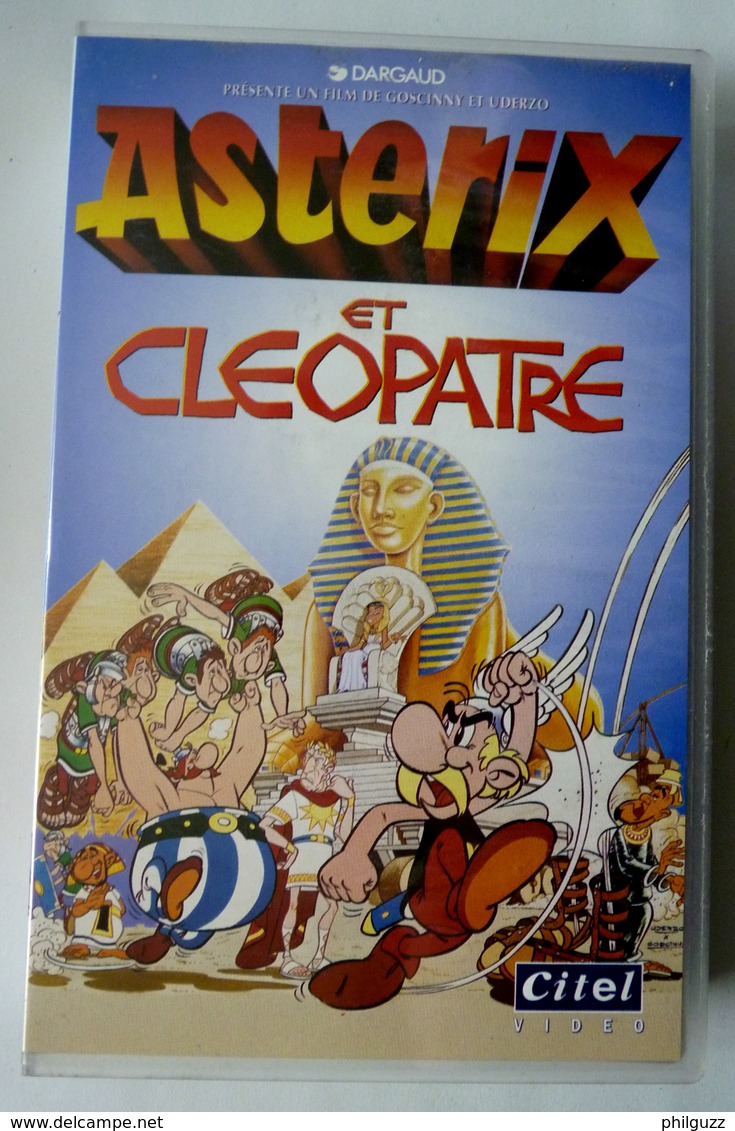 VHS ASTERIX ET CLEOPATRE CITEL VIDEO - UDERZO (voir Photo) - Cartoni Animati