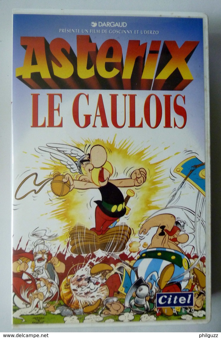 VHS ASTERIX LE GAULOIS CITEL VIDEO - UDERZO (voir Photo) - Dessins Animés