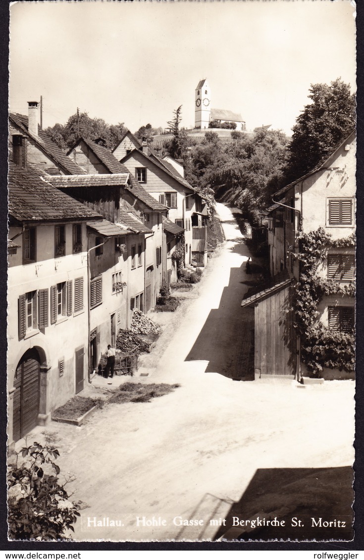 1951 Fotokarte Aus Hallau, Gelaufen Nach Küsnacht - Hallau