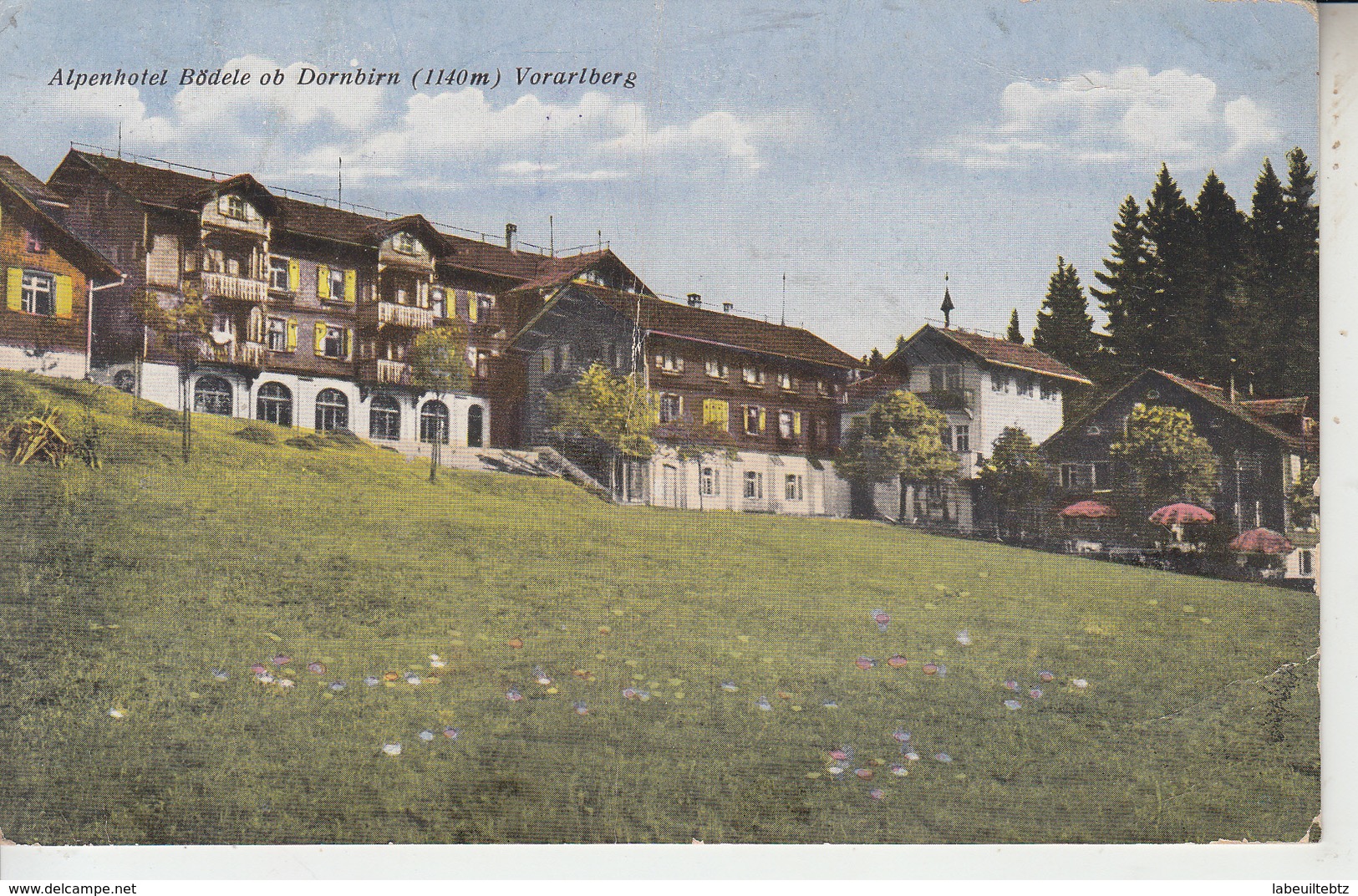 Alpenhotel Bödele Ob Dornbirn VORARLBERG ( ETAT )  PRIX FIXE - Dornbirn