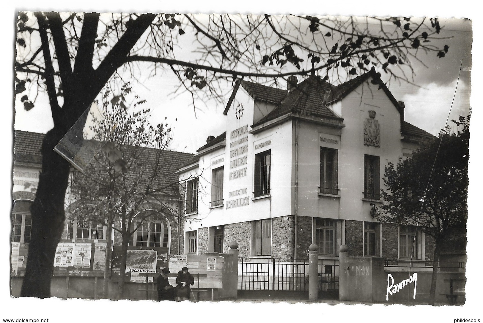 SEINE ET MARNE  CHELLES  école Des Filles    ( Cpsm) - Chelles