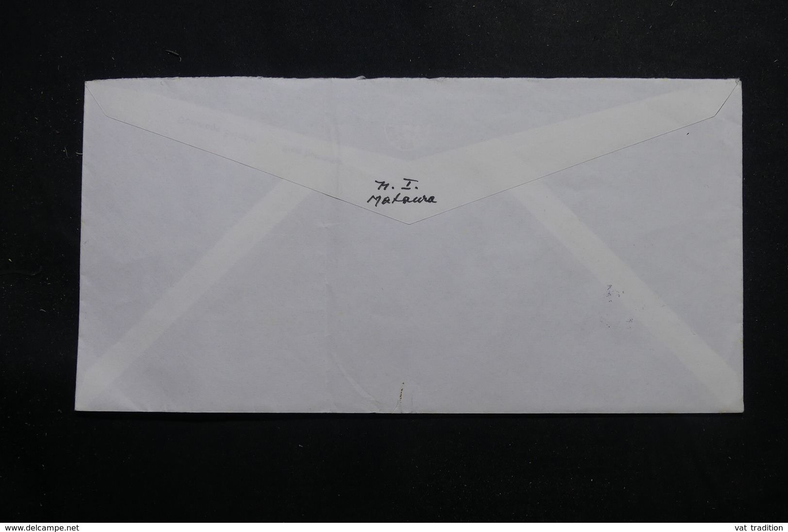 POLYNÉSIE - Enveloppe De Mataura- Tubuai Pour Papeete En 1976 Par Avion, Affranchissement Plaisant - L 56040 - Cartas & Documentos