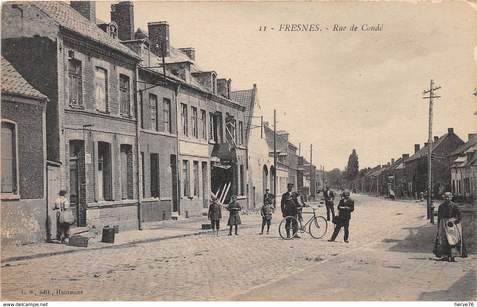 FRESNES - Rue De Condé - Andere & Zonder Classificatie