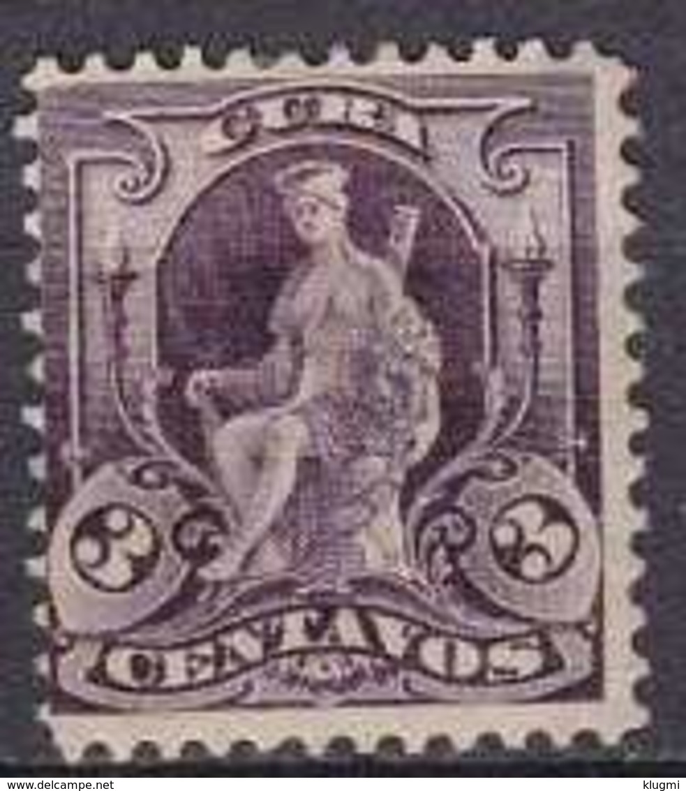 KUBA CUBA [1899] MiNr 0003 ( */mh ) - Used Stamps