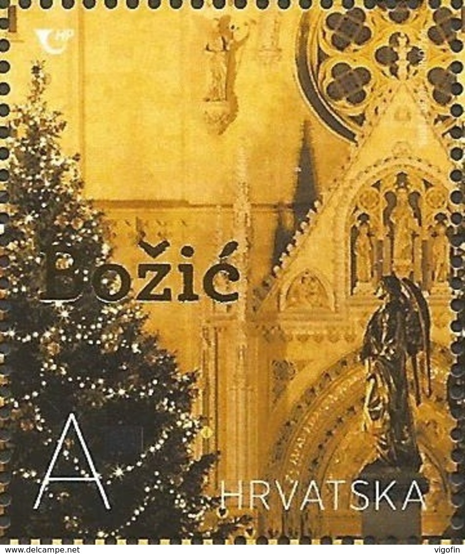 HR 2019-1431 CHRISTMAS, HRVATSKA CROATIA, 1v, MNH - Croatie