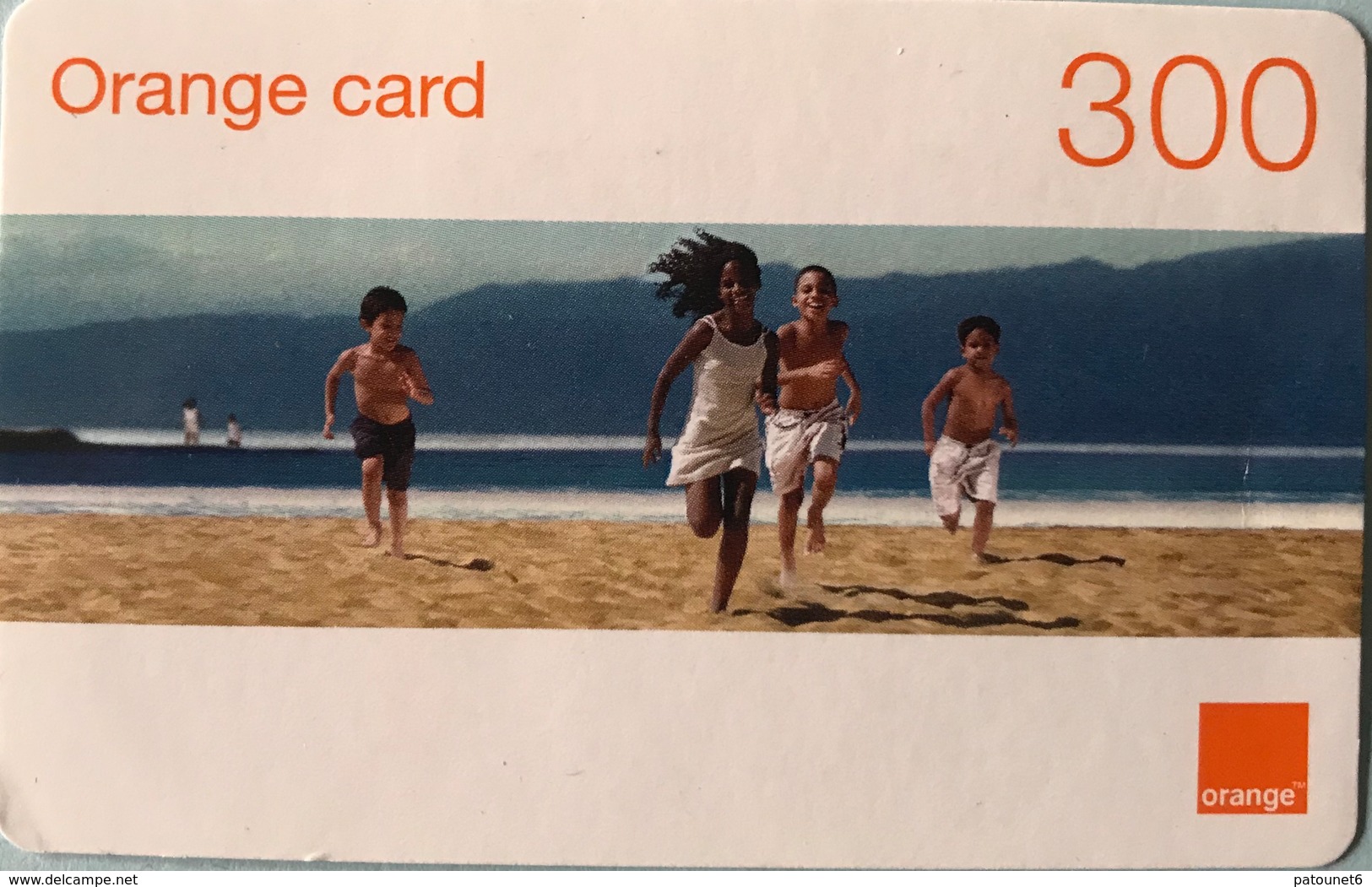 DOMINICAINE  -  Recharge ORANGE Card  -  300 - Dominik. Republik