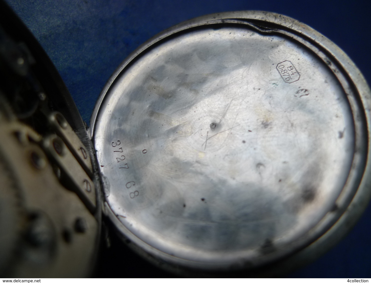 Antique PALLAS Silver Pocket Watch 15 Rubis 1905 Remontoir J&F James Fenton lion