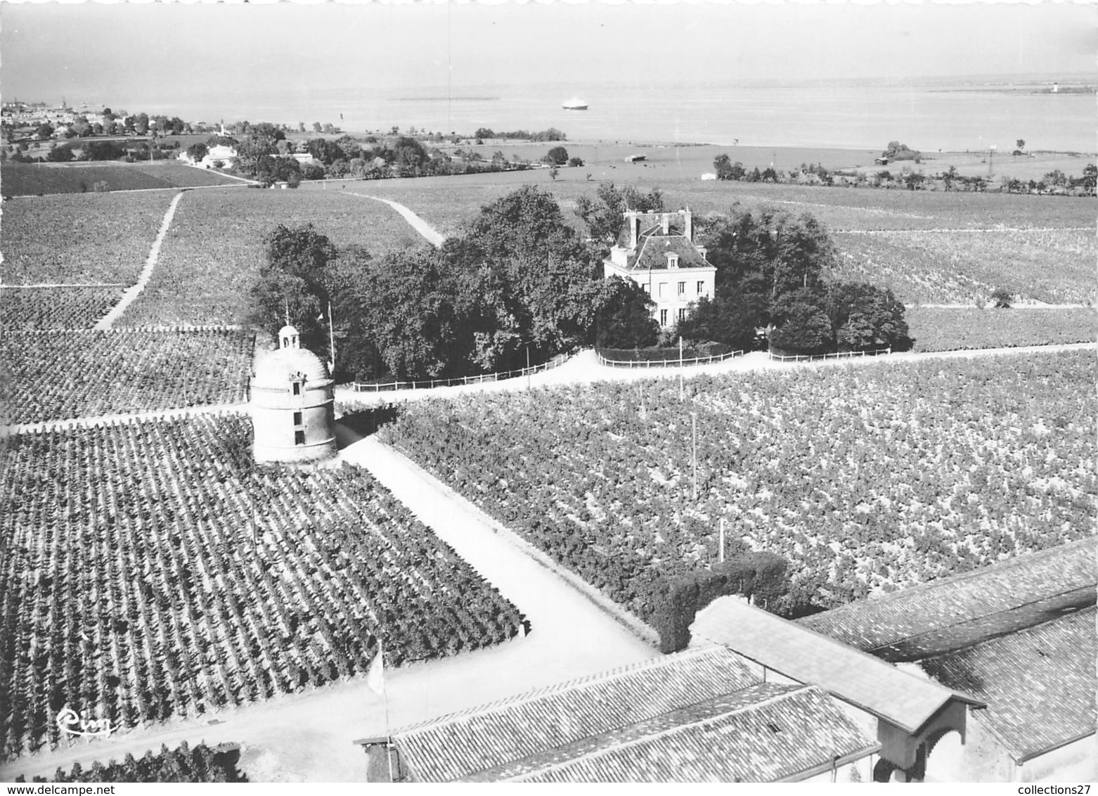 33-PAUILLAC- CHÂTEAU LATOUR VUE DU CIEL - Pauillac