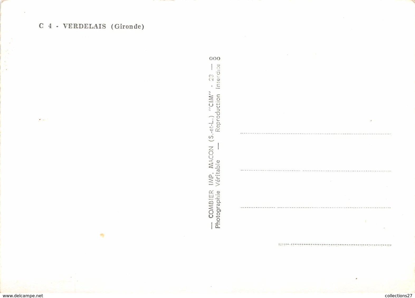 33-VERDELAIS- MULTIVUES - Verdelais