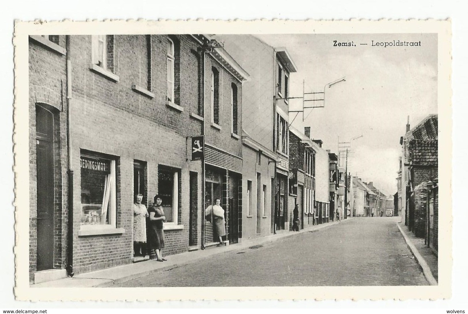 Zemst Leopoldstraat Oude Postkaart - Zemst