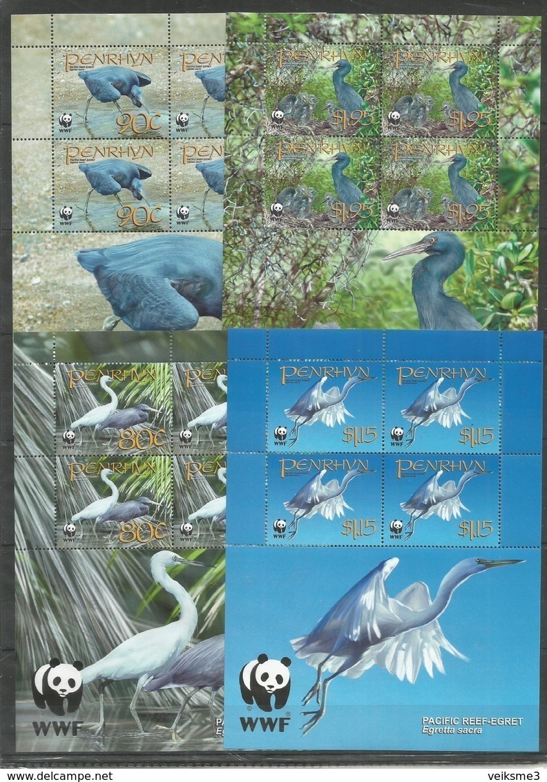 PENRHYN - MNH - Animals - Birds - WWF - Otros & Sin Clasificación