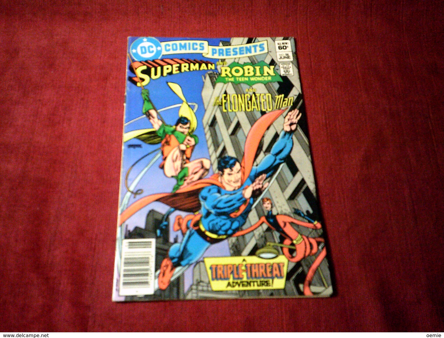 SUPERMAN  AND ROBIN  THE TEEN WONDER  AND THE ELONGATED  MAN   No 58   /  1983 - DC