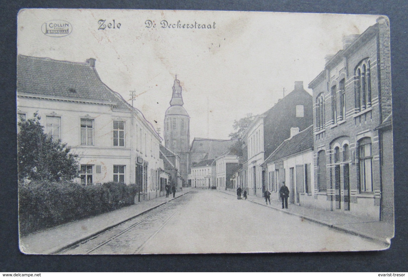 Carte Postale Zele De Deckerstraat - Zele