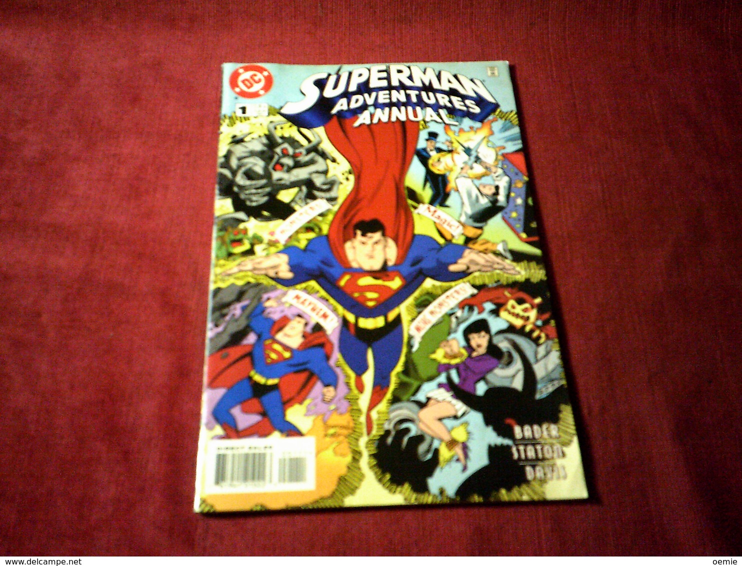 SUPERMAN  ADVENTURES ANNUAL     No 1   /  1997 - DC