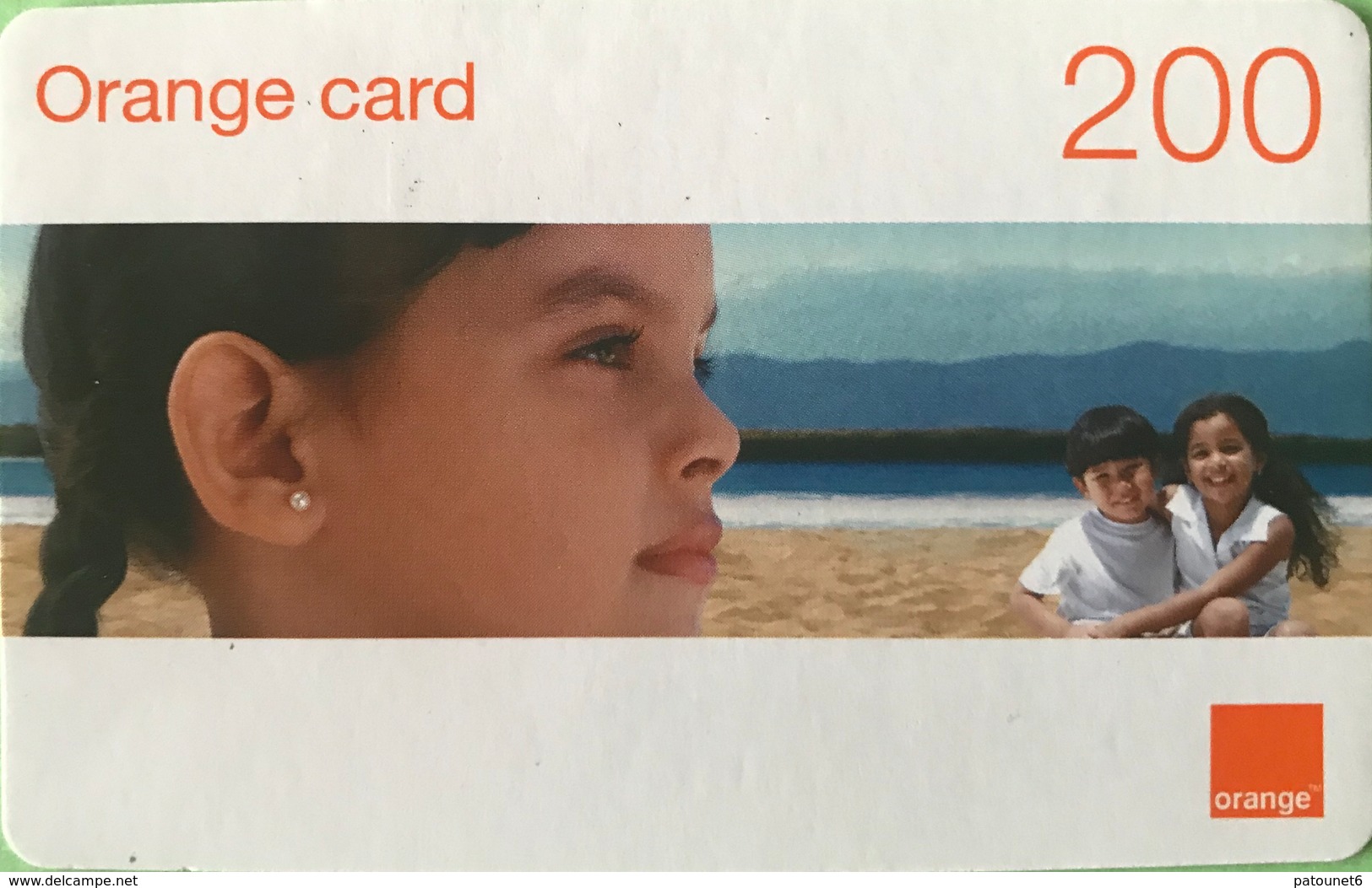 DOMINICAINE  -  Recharge ORANGE  -  Card 200 - Dominicaanse Republiek