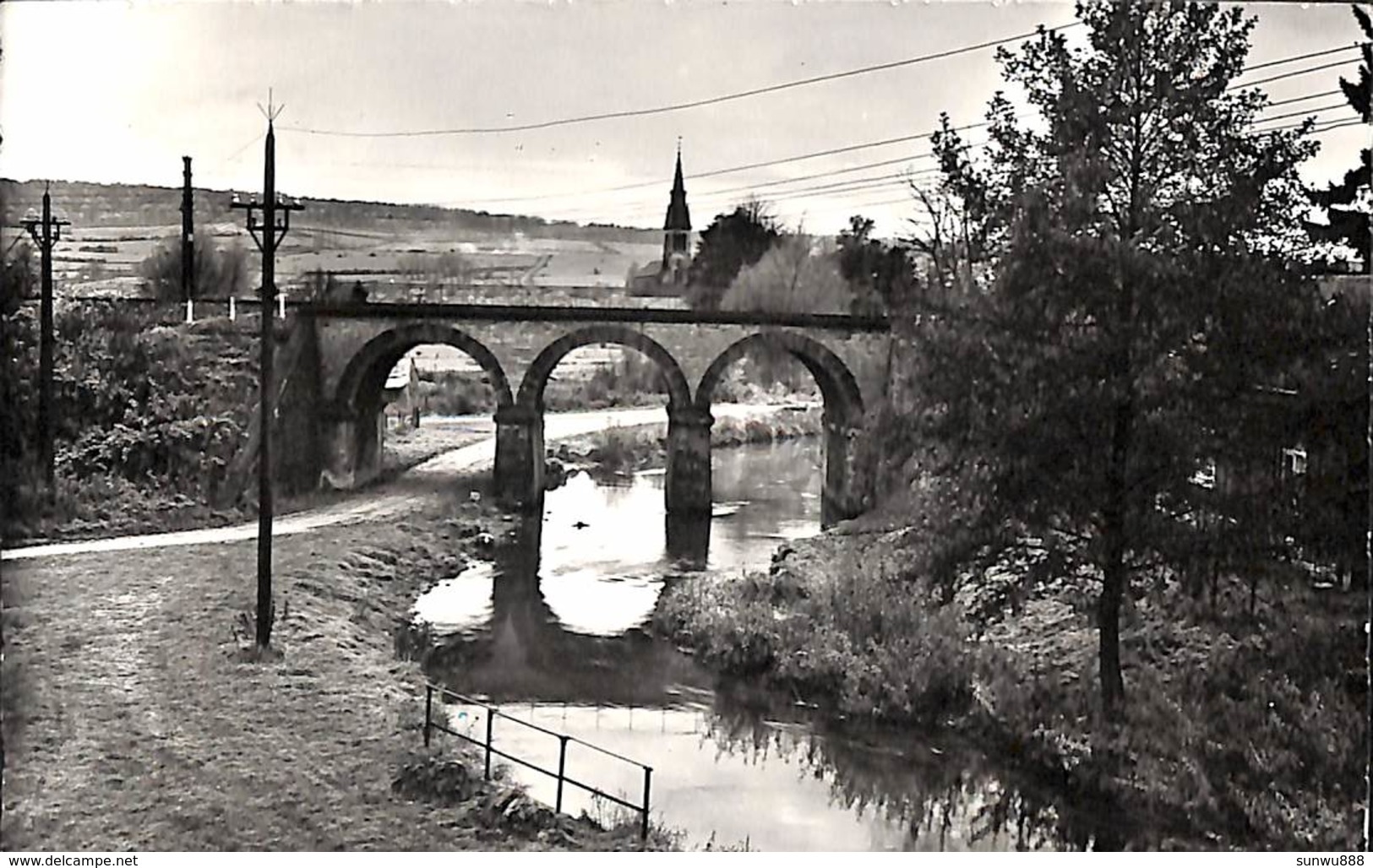 Virton - Pont Sur Le Ton (Edit.Lander, Librairie Loy Roland 1957) - Virton