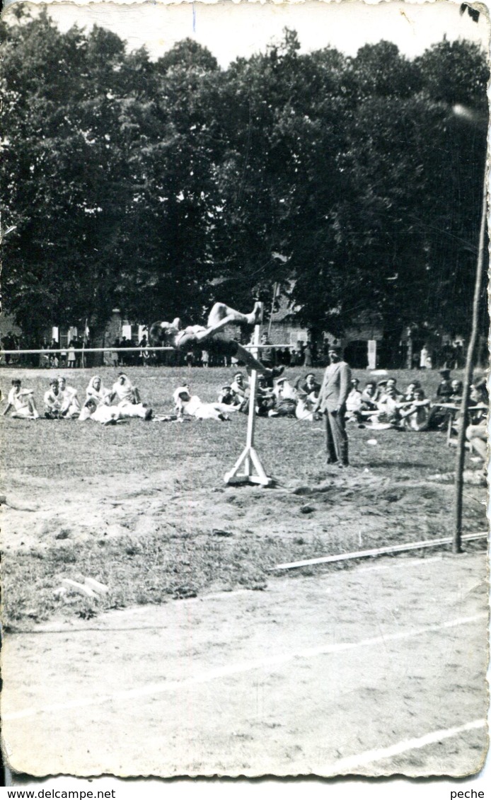 N°5730 T -carte Photo Tinchebray -saut En Hauteur- - Athletics