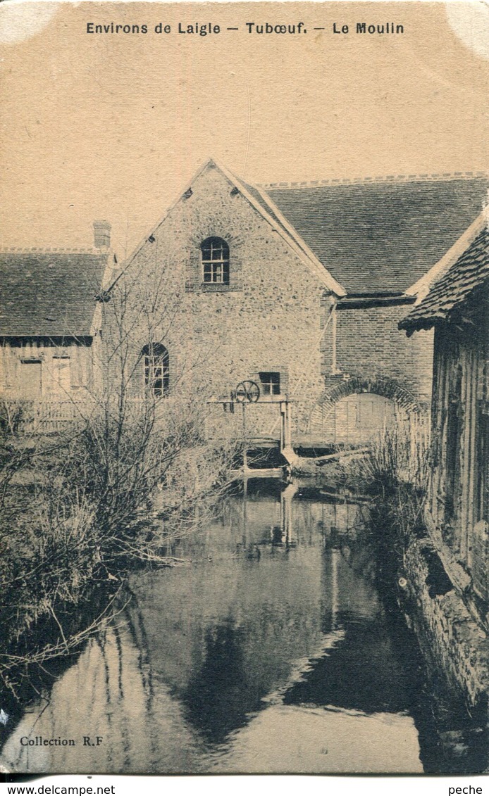 N°5734 T -cpa Tuboeuf -le Moulin- - Water Mills