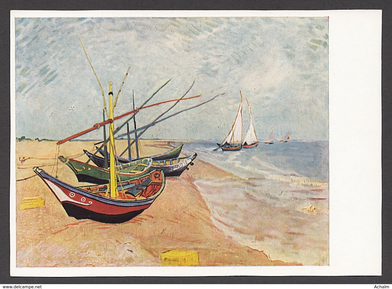 Vincent Van Gogh - Fischerboote Am Strand Von Les Saintes-Maries - Van Gogh, Vincent