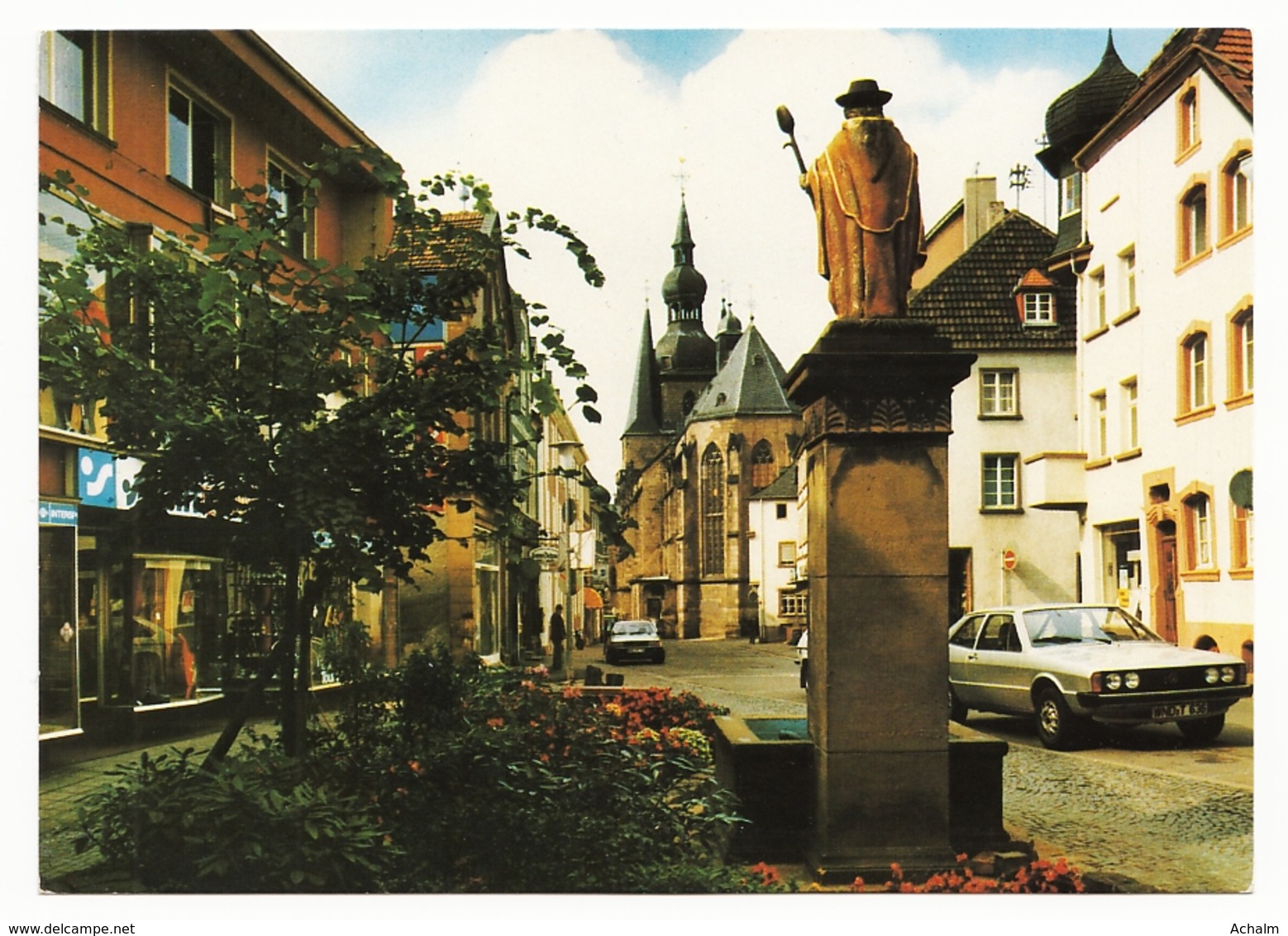 St. Wendel - Denkmal Des Hl. St. Wendalinus Und Basilika - Kreis Sankt Wendel