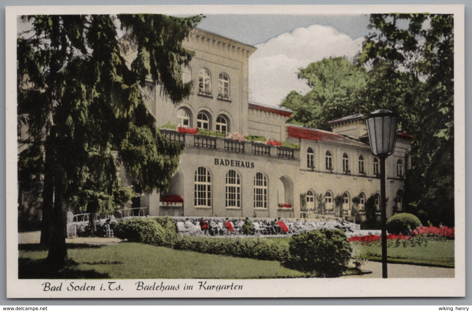 Bad Soden Am Taunus - Badehaus Im Kurgarten - Bad Soden