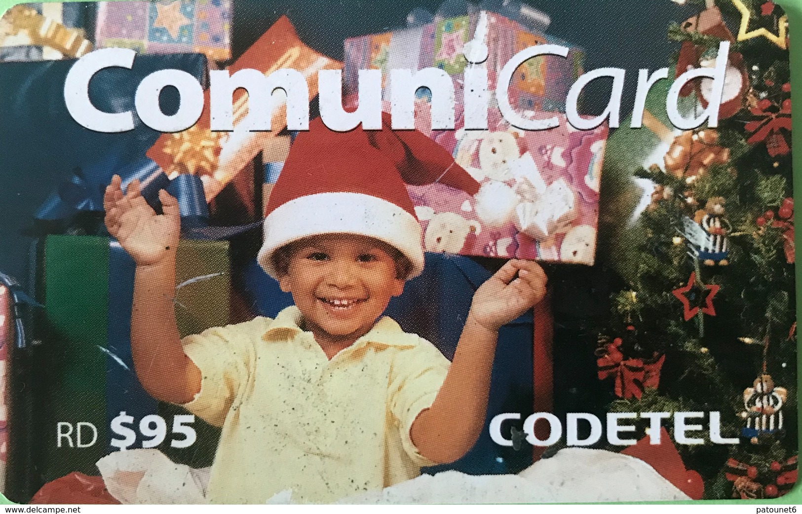 DOMINICAINE  -  Prepaid  -  CODETEL - ComuniCard  -  RD$95 - Dominicaine