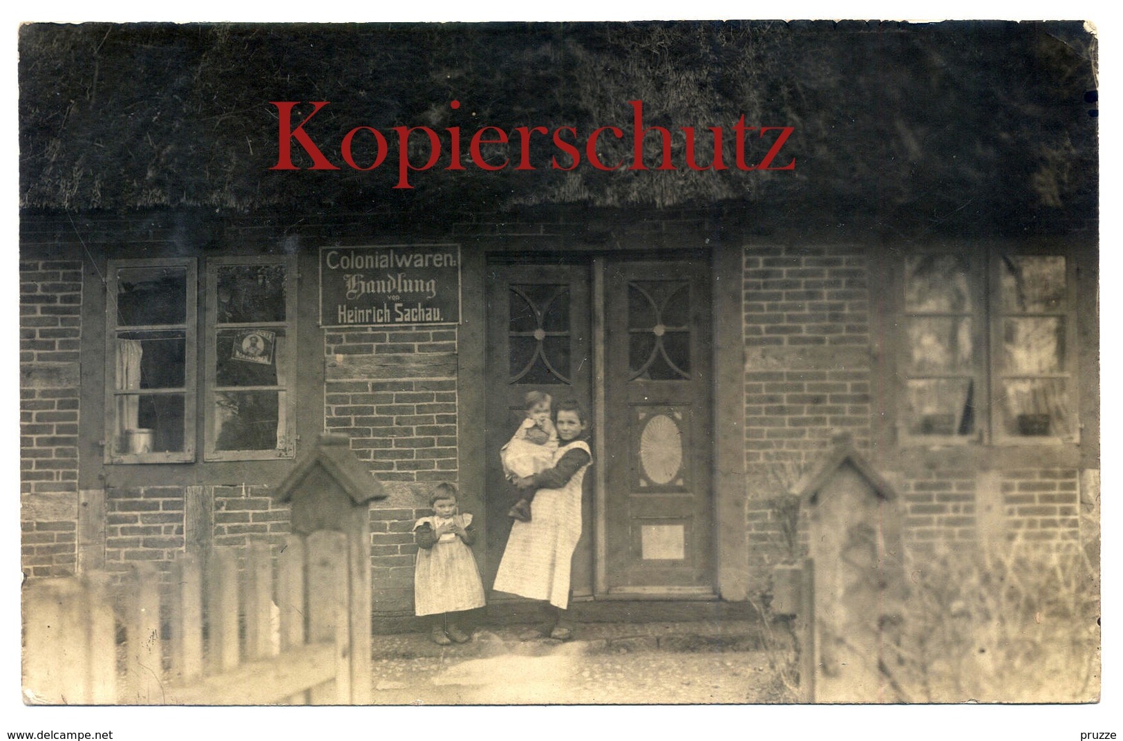 Loop 1912, Colonialwaren Handlung H. Sachau Gest. Einfeld Nach Neumünster - Neumünster