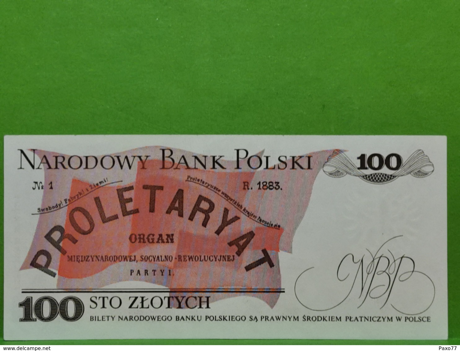 Polski, 100 Zeotych. Unc - Poland