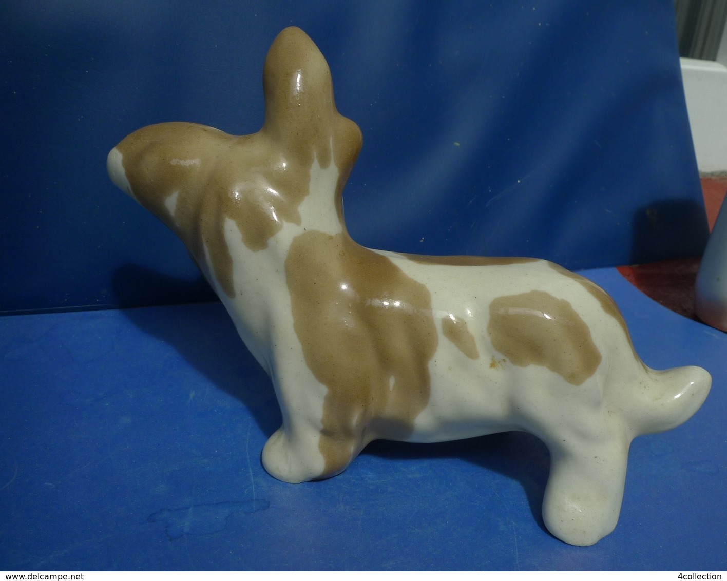 VTG USSR Soviet Konstantinovka DOG PUPPY Collectibles Animals Figurine Marked - Autres & Non Classés