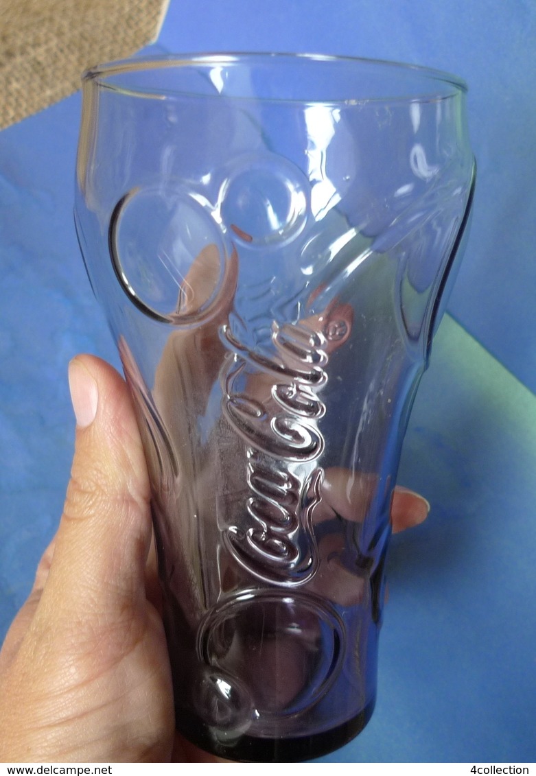 Vintage Glassware Collectibles Latvia Coca Cola Ads Soda Glass Cup Mug Mark IA - Kopjes, Bekers & Glazen