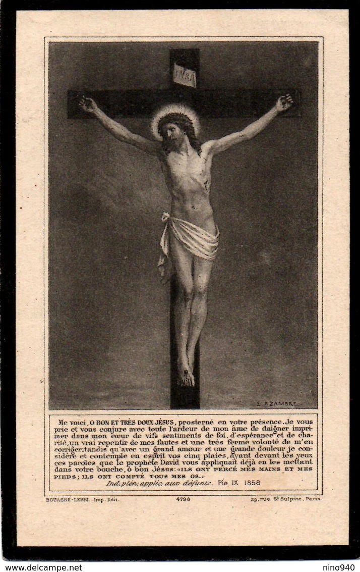 LUTTINO MILITARE - LOUIS-MARIE-CELESTIN-CHARLES De VEROT - Capitaine De Chasseurs A Pied - M. 1911 - Religione & Esoterismo