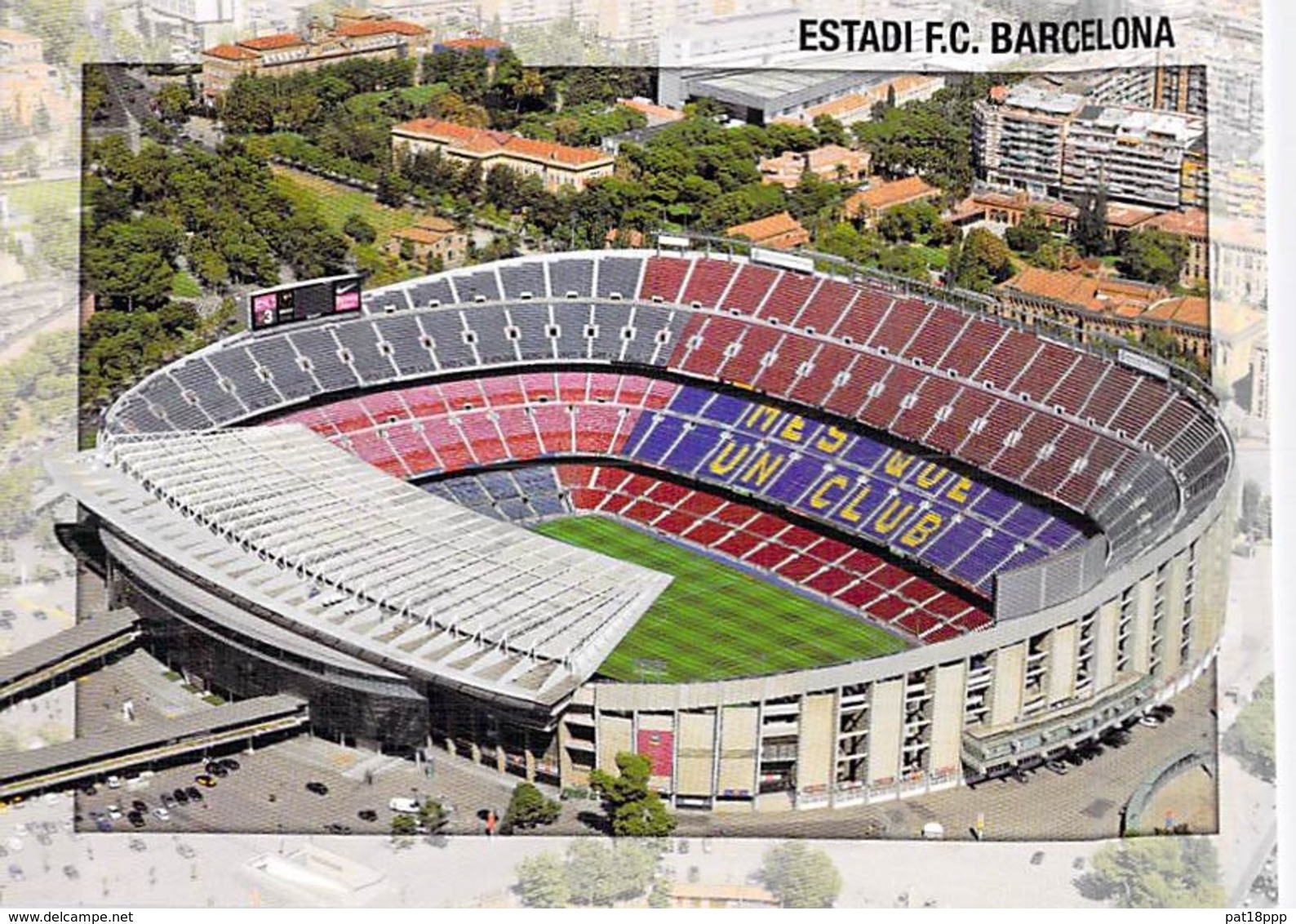 STADE Stadium ( Espana Espagne Spain ) BARCELONA Barcelone ESTADI F.C. Barcelona - CPM GF Estadio Stadion Stadio Statio - Stades