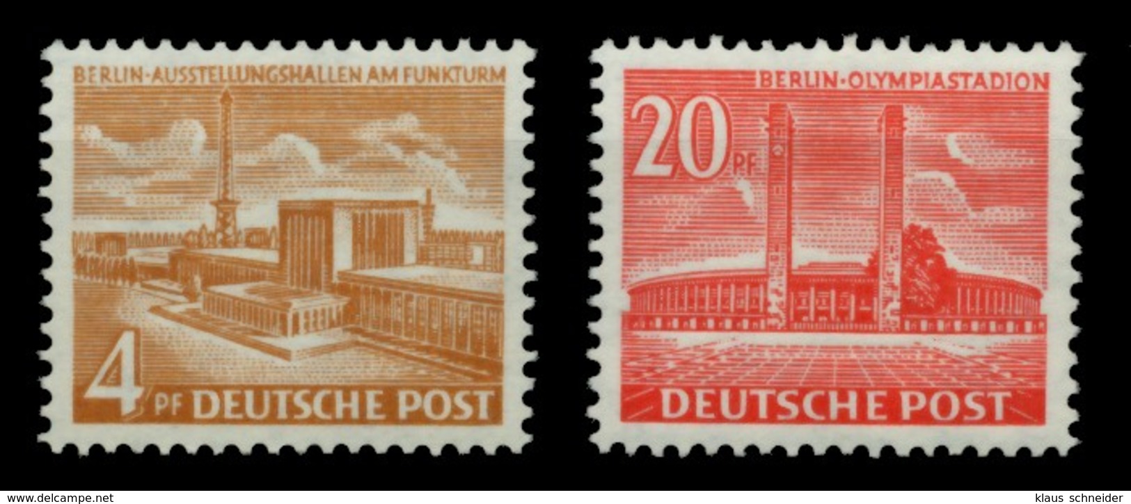 BERLIN DS BAUTEN 1 Nr 112-113 Postfrisch X6E111E - Ungebraucht