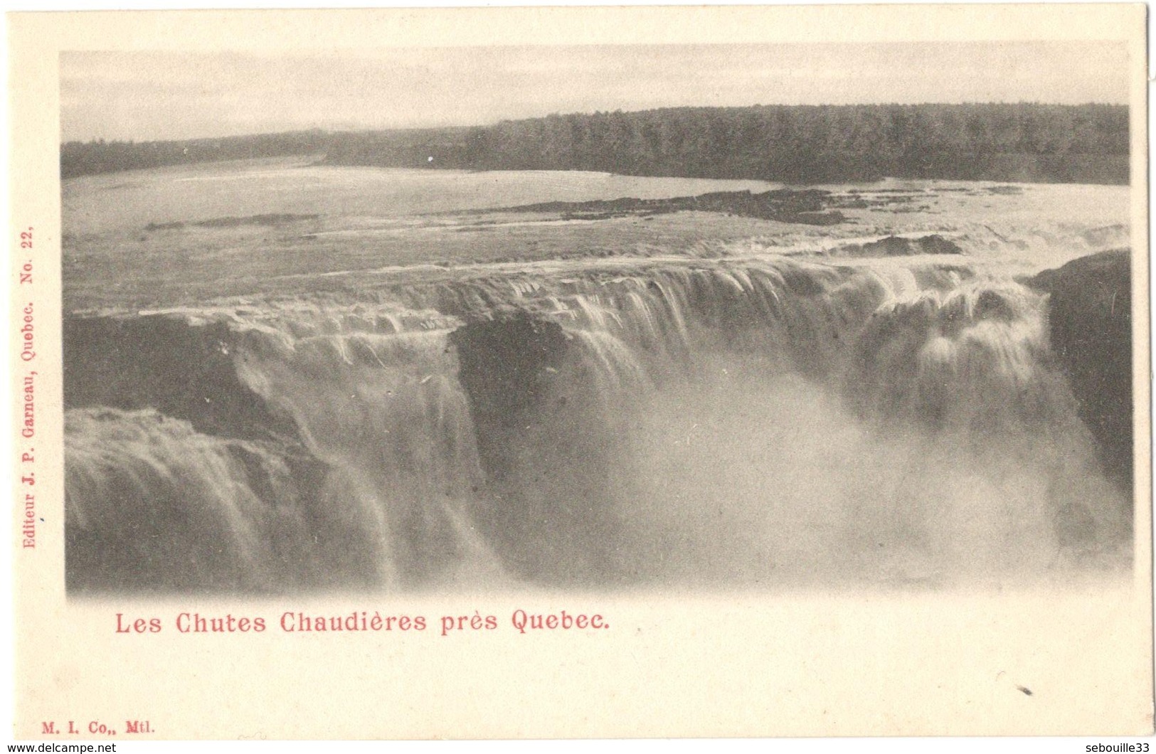 CPA Canada - Les Chutes Chaudières Près Québec - Chutes Montmorency