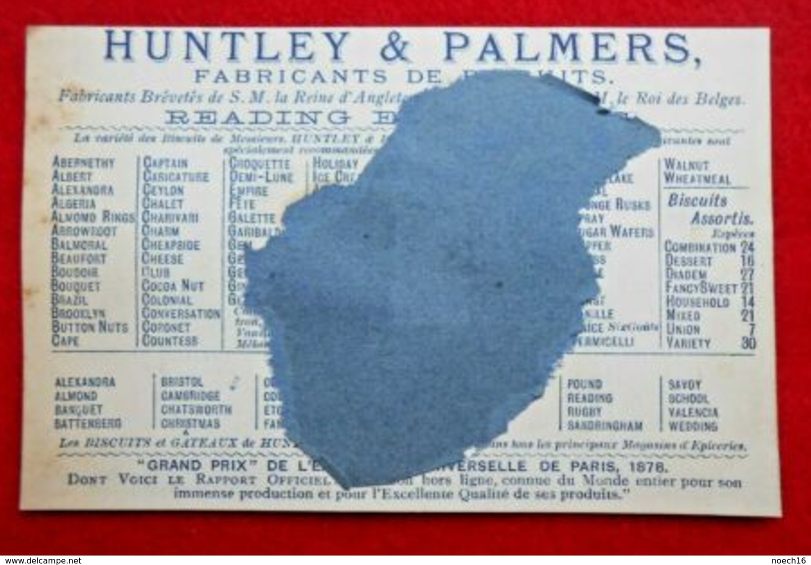 Chromo Huntley Et Palmers / Reading & London - Other & Unclassified