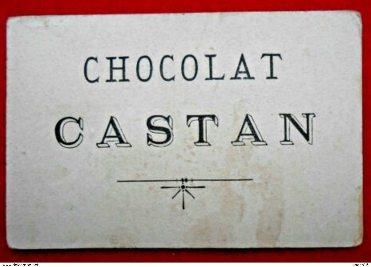 Chromo Chocolat Castan - Other & Unclassified