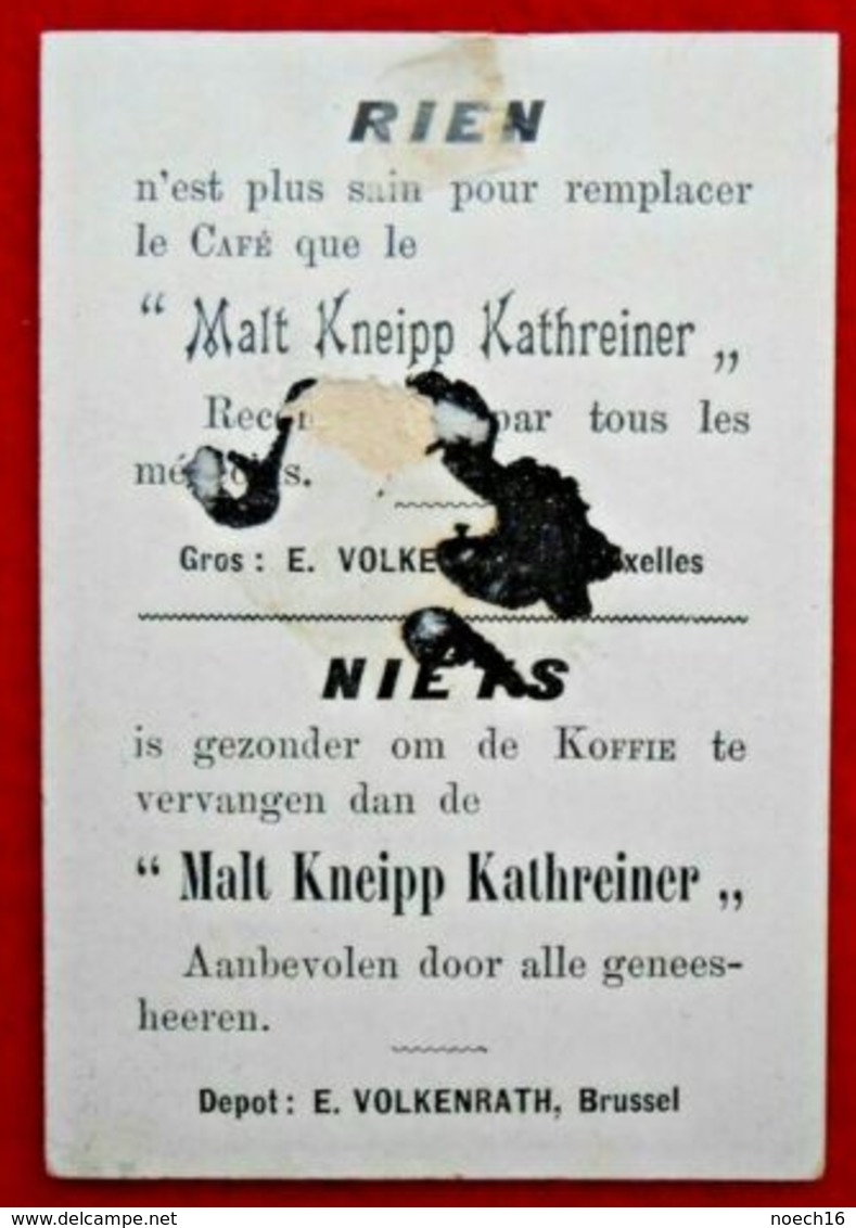 Chromo "Malt Kneipp Kathreiner" / Volkenrath / Bruxelles - Té & Café