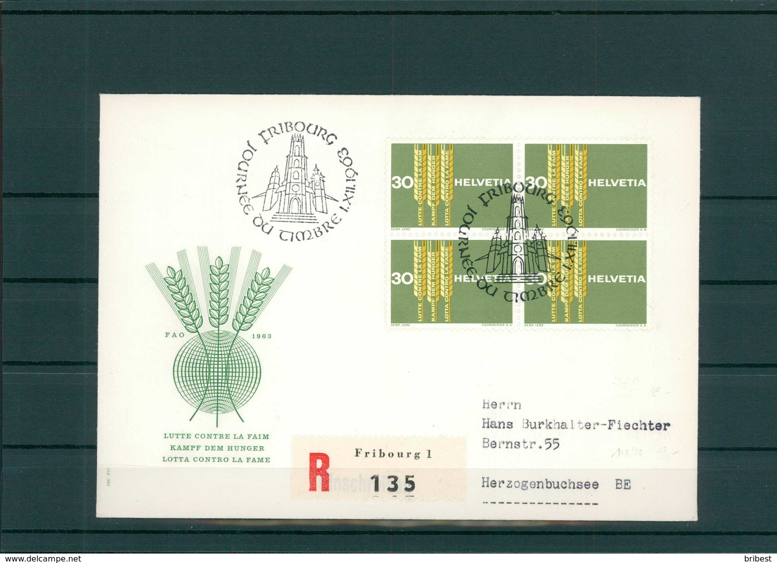 TAG DER BRIEFMARKE 1963 Beleg Siehe Beschreibung (201300) - Stamp's Day