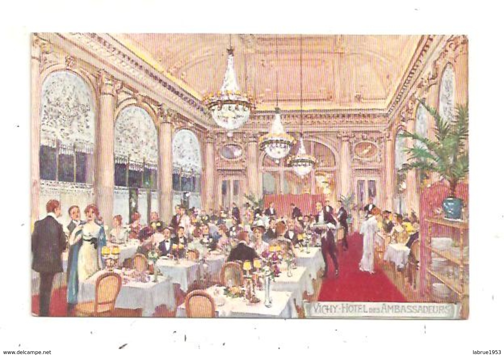 Vichy- Carte Pub- Hôtel Des Ambassadeurs-(D.6072) - Vichy