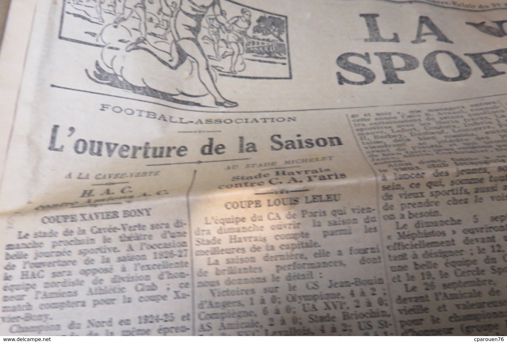 HAVRE ECLAIR 27.08.1926 SYRIE FONCK MAROC GRAVILLE VOLS A Bolbec Chantier Naval De Graville Harfleur Sanvic Criquetot L' - Havre Libre