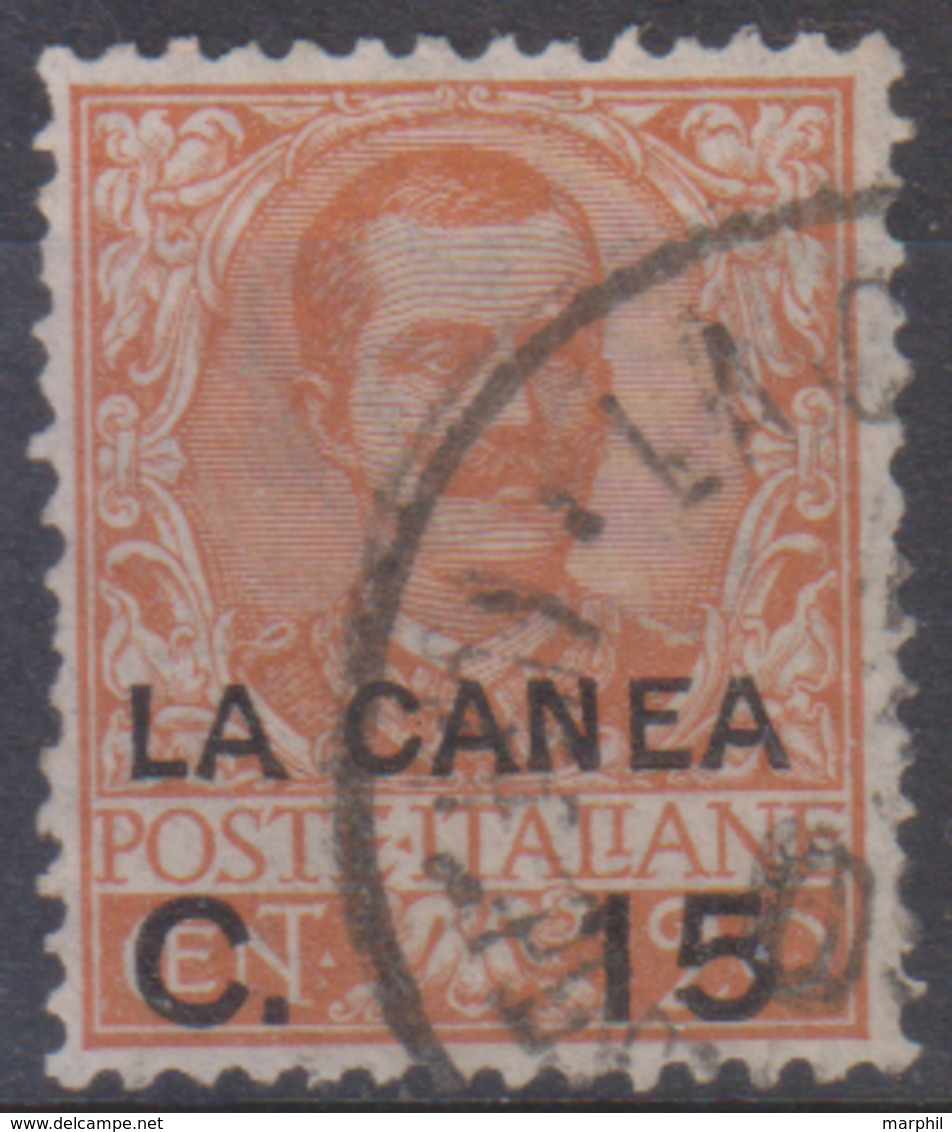 Levante Italiano La Canea 1905 SaN°7 (o) Vedere Scansione - La Canea