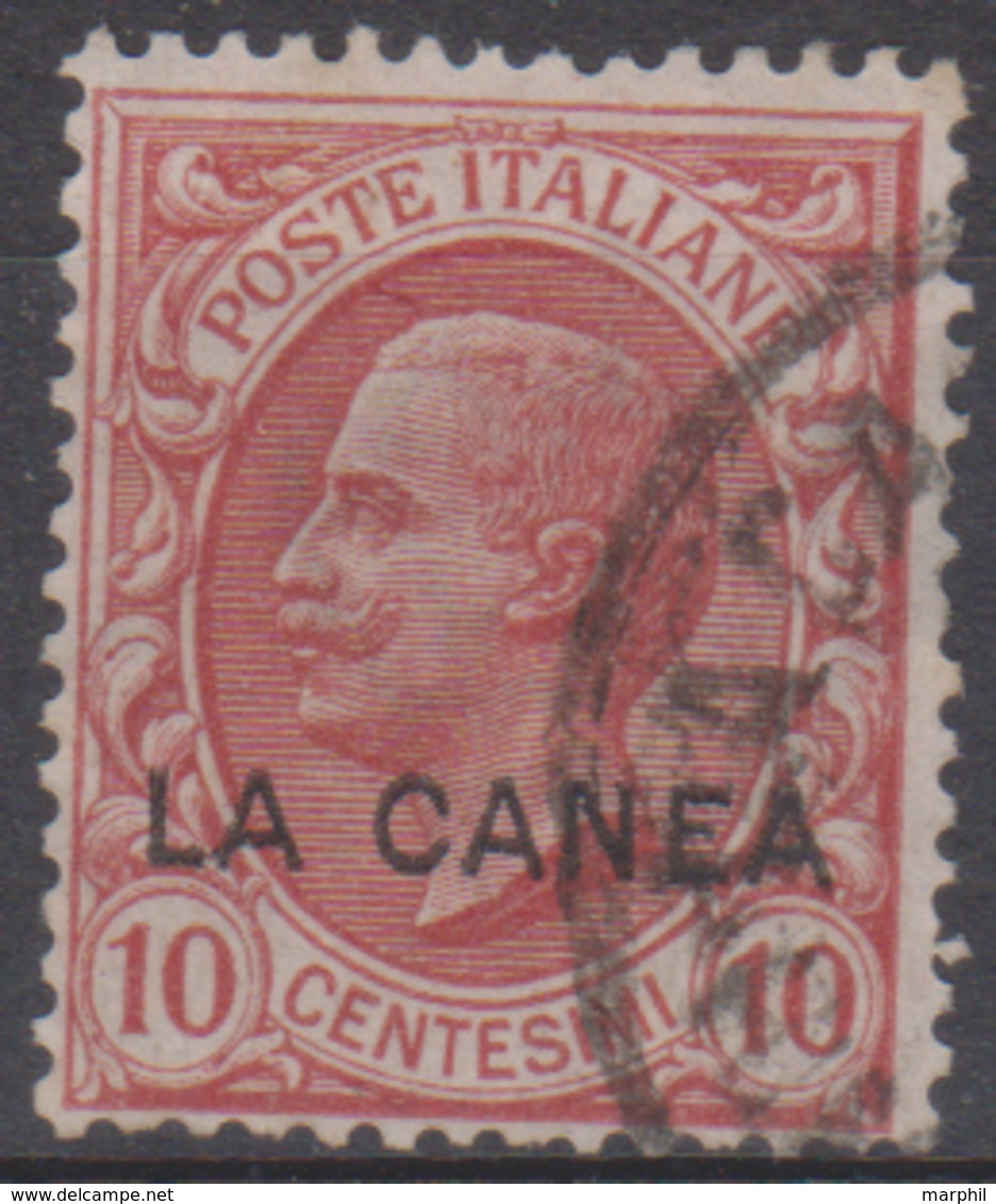 Levante Italiano La Canea 1907 SaN°15 M (*) No Gum Vedere Scansione - La Canea