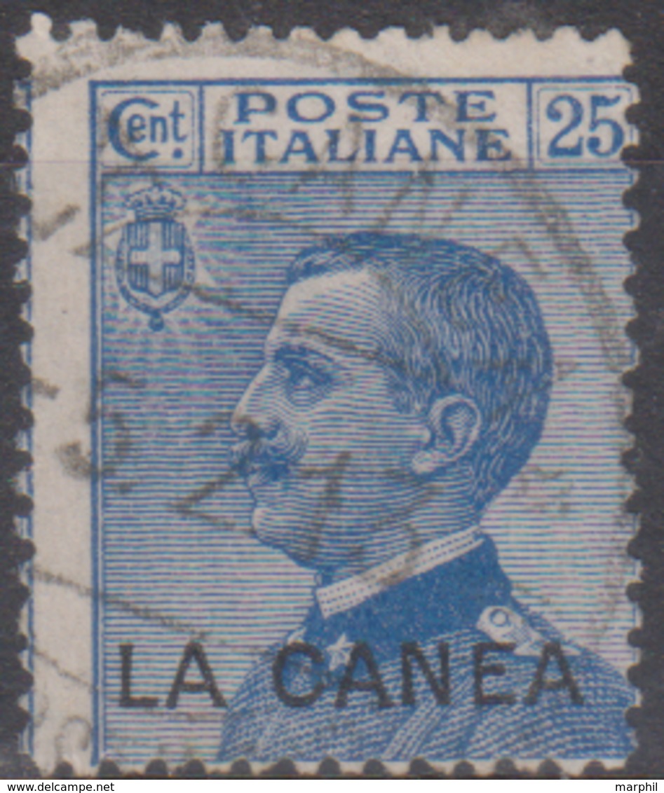 Levante Italiano La Canea 1907 SaN°17 (o) Vedere Scansione - La Canea