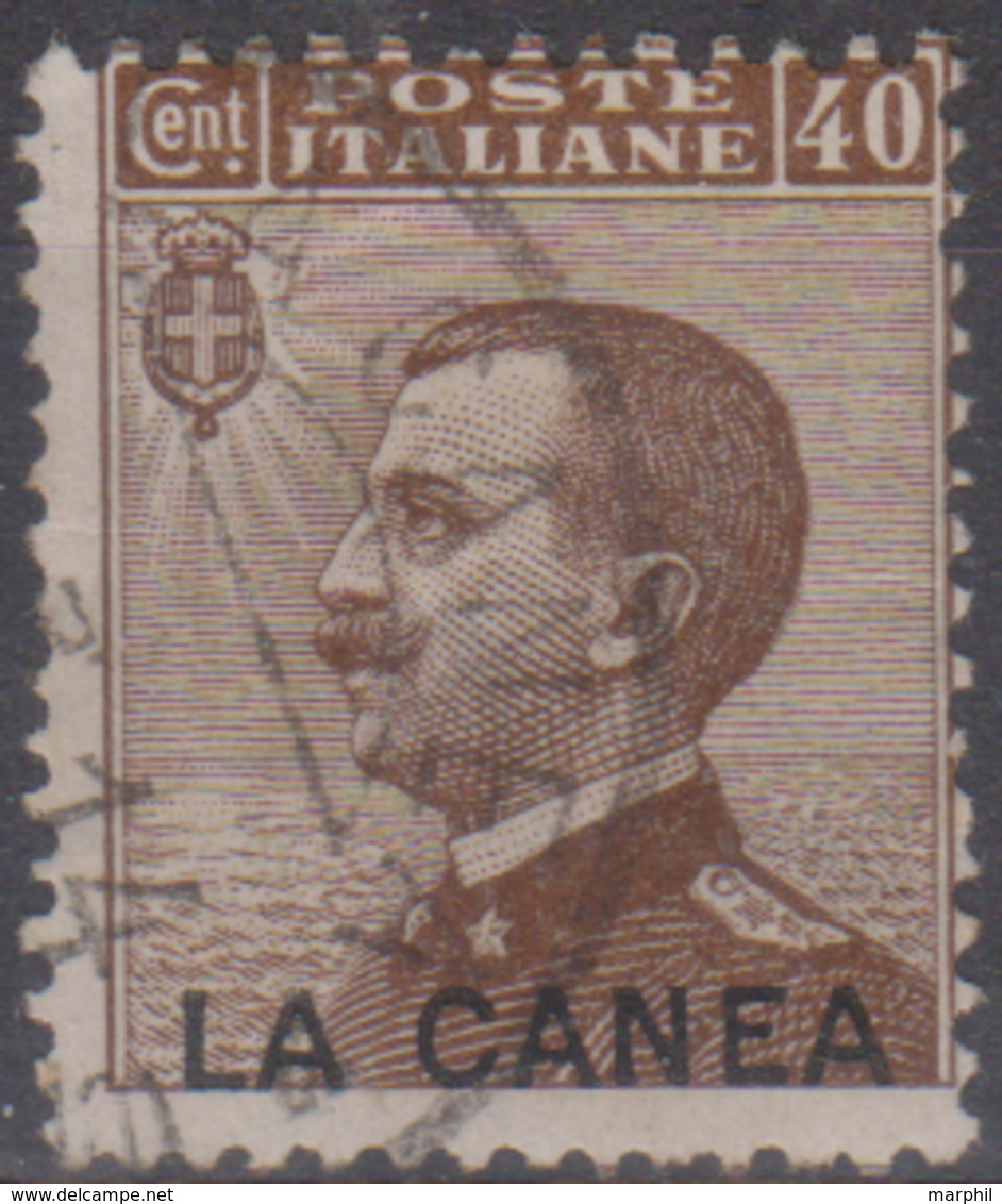 Levante Italiano La Canea 1907 SaN°18 (o) Vedere Scansione - La Canea