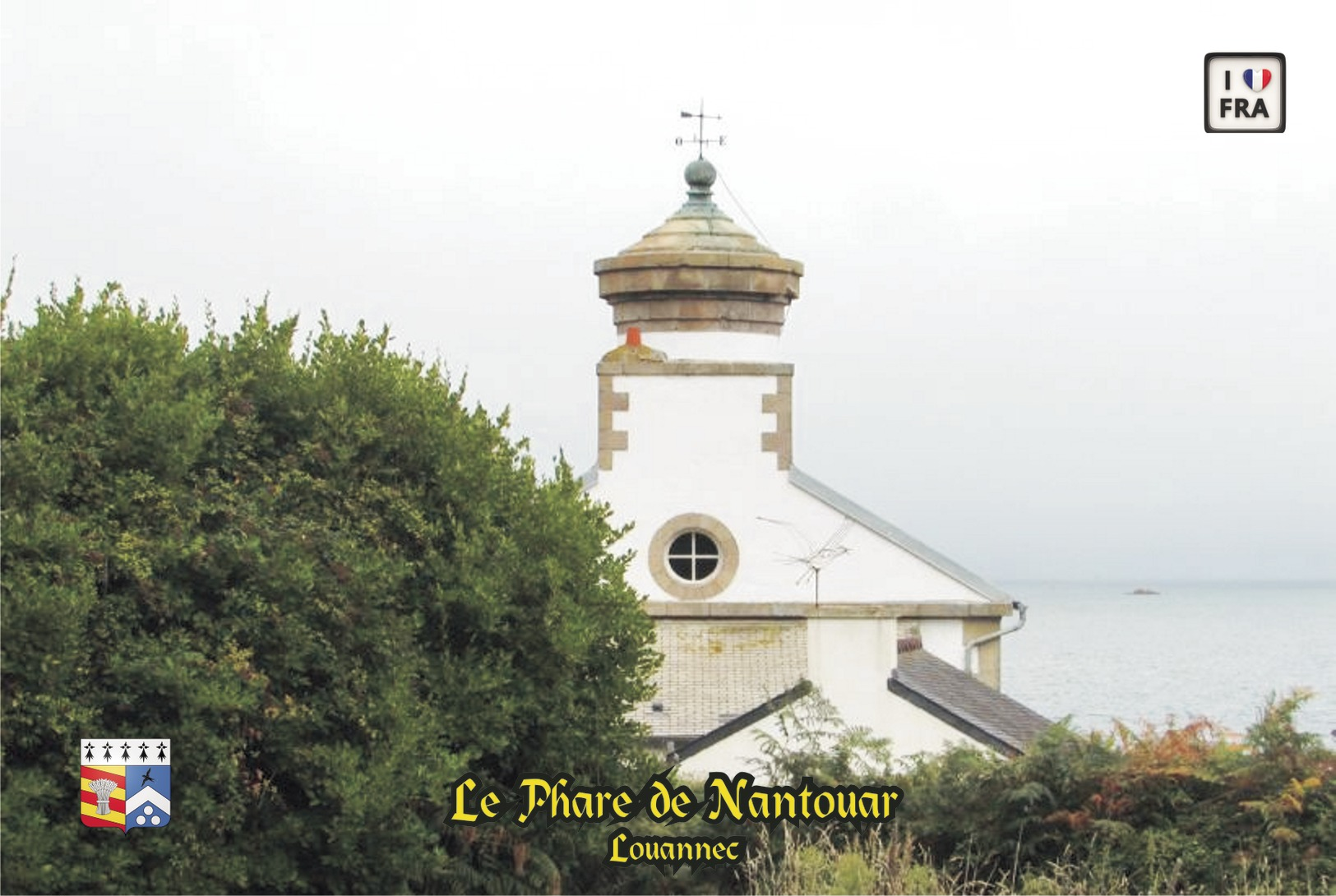 Set 6 Cartes Postales, Phares, Lighthouses Of Europe, France, Louannec, Le Phare De Nantouar - Phares