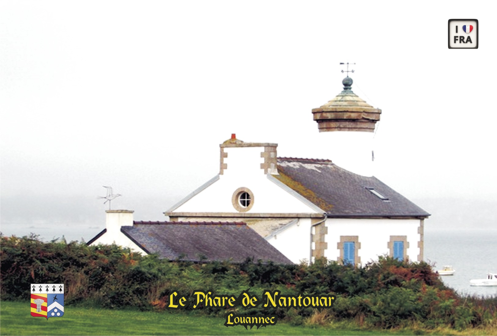 Set 6 Cartes Postales, Phares, Lighthouses Of Europe, France, Louannec, Le Phare De Nantouar - Phares
